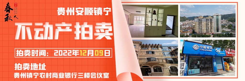 【12月09日】鎮(zhèn)寧縣商鋪、住宅、商業(yè)展位拍賣公告